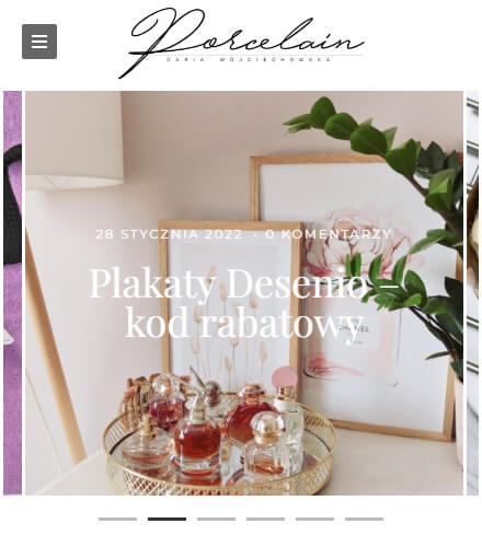 Projekt strony Daria-Porcelain.pl