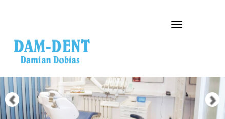 Projekt strony Dentysta-Wronki.pl