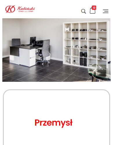 Projekt strony Fino-Kalinski.pl