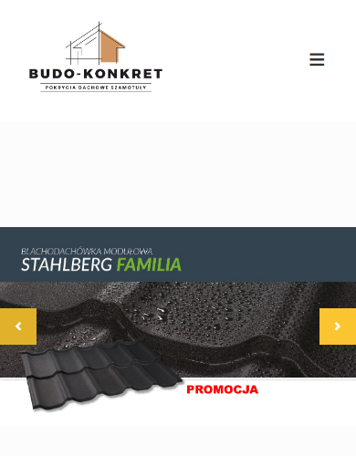 Projekt strony Budo-Konkret.com.pl
