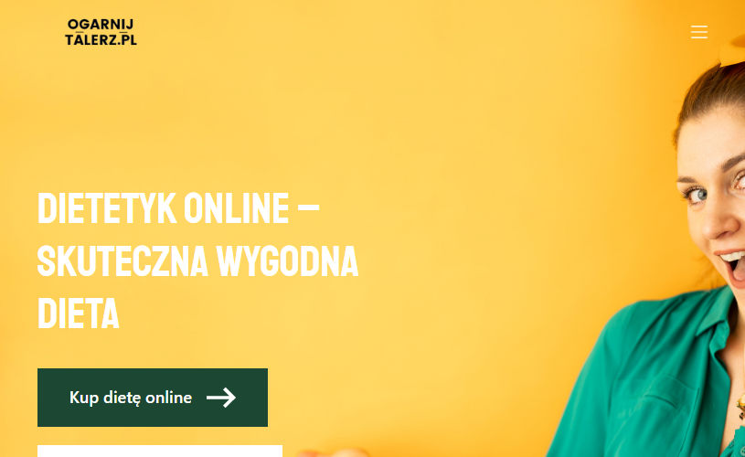 Projekt strony OgarnijTalerz.pl