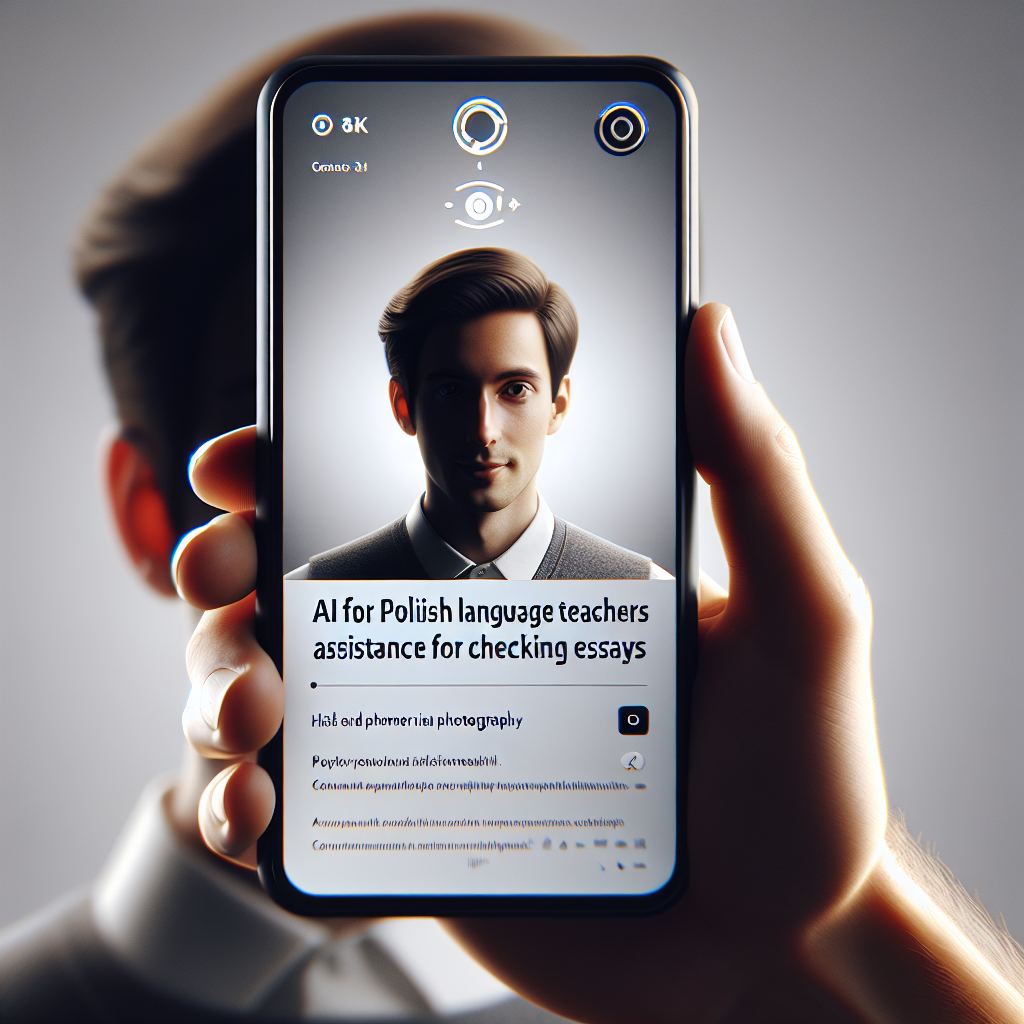 AI dla nauczycieli języka polskiego – pomoc w sprawdzaniu wypracowań